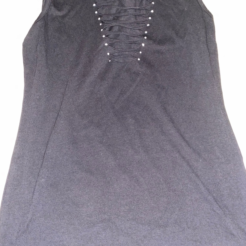 Biker Clothing Company Black Sleeveless Top